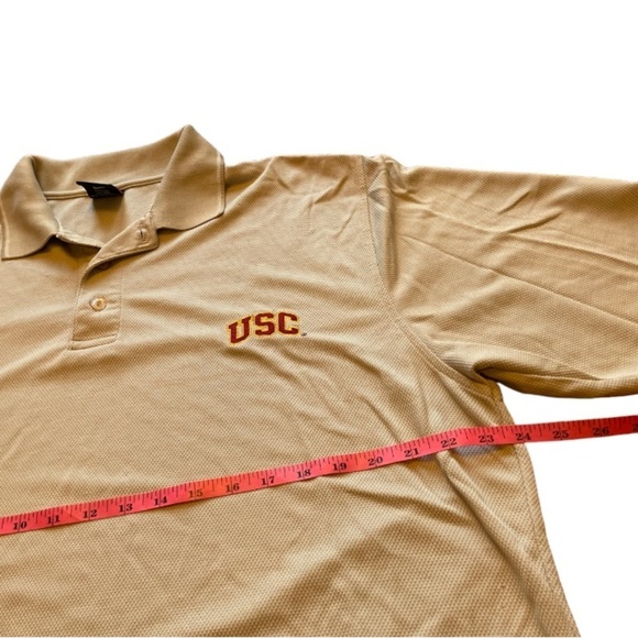 Nike Men’s Polo USC logo Pullover Polo short sleeve shirt Size Large - Picture 4 of 8